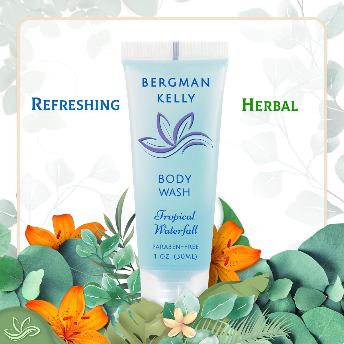 BERGMAN KELLY texture foam closeup showing gentle lather and cleansing