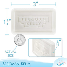 BERGMAN KELLY soap texture close-up highlighting smooth lather potential