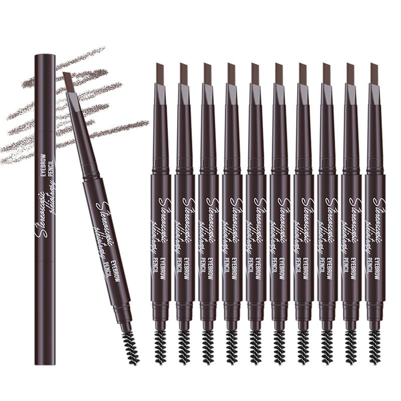 Berinist front packaging showing 12 dark brown pencils and tidy box benefit