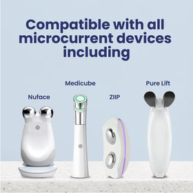 Berkland Auralux on microcurrent probe demonstrating device compatibility