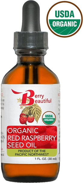 Berry Beautiful single droplet on skin demonstrating quick absorption and glow