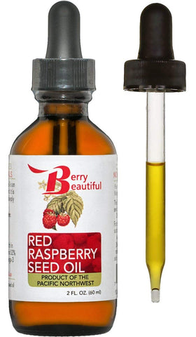 Berry Beautiful oil pour close-up showing light texture and fast absorption benefit