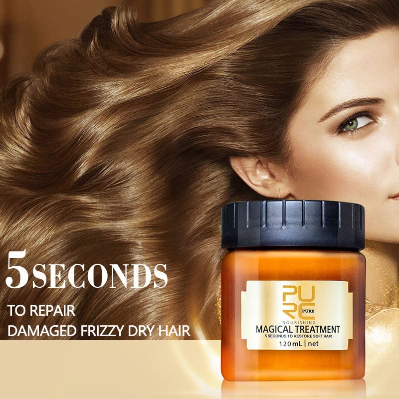 BERVEAL applying mask to wet hair for quick 3–5 minute repair routine