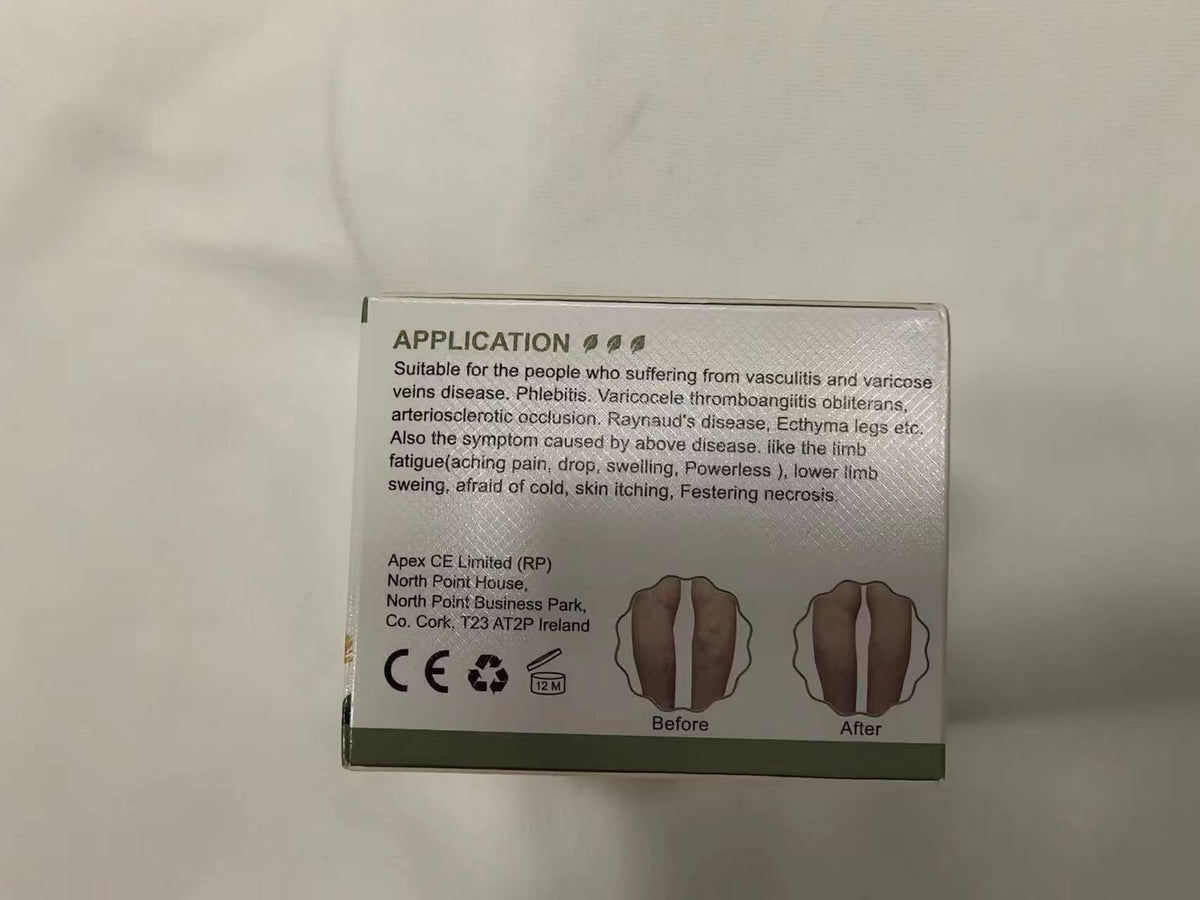 BERVEAL used in nighttime leg care routine promoting restful recovery