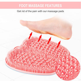 BESKAR size comparison beside shoe demonstrating large-foot coverage benefit