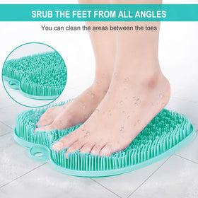 BESKAR underside showing suction cups for non-slip shower stability