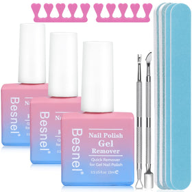 BESNEL front packaging showing kit contents and compact bottles for easy storage
