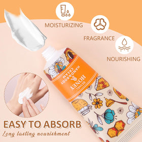 BESNEL hand applying lotion demonstrating quick hydration and non-greasy feel benefit