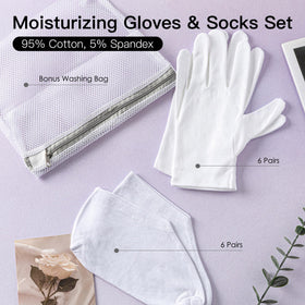 BESSLEE lifestyle scene on bed showing overnight moisturizing convenience