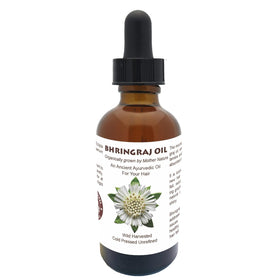Best Nature's Bhringraj Oil front bottle showing label and amber glass for protection and purity