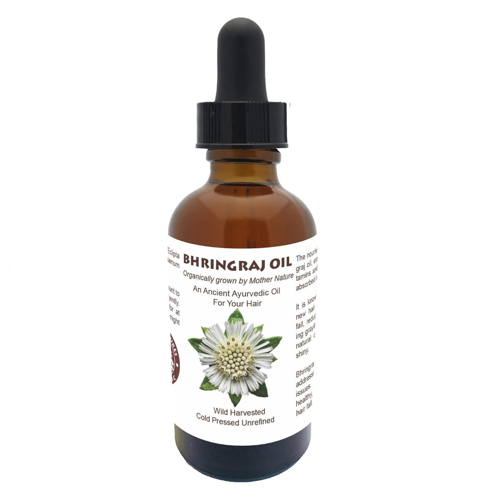 Best Nature's Bhringraj Oil front bottle showing label and amber glass for protection and purity