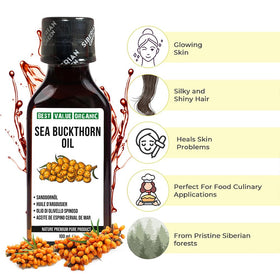 Best Value Organic label close-up showing non-GMO first cold pressed claims clearly