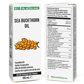 Best Value Organic single oil drop on surface showing rich color and nutrient density