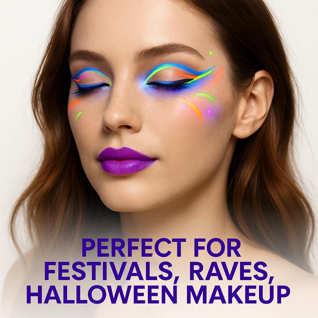 BestLand festival face art example demonstrating vibrant creative use
