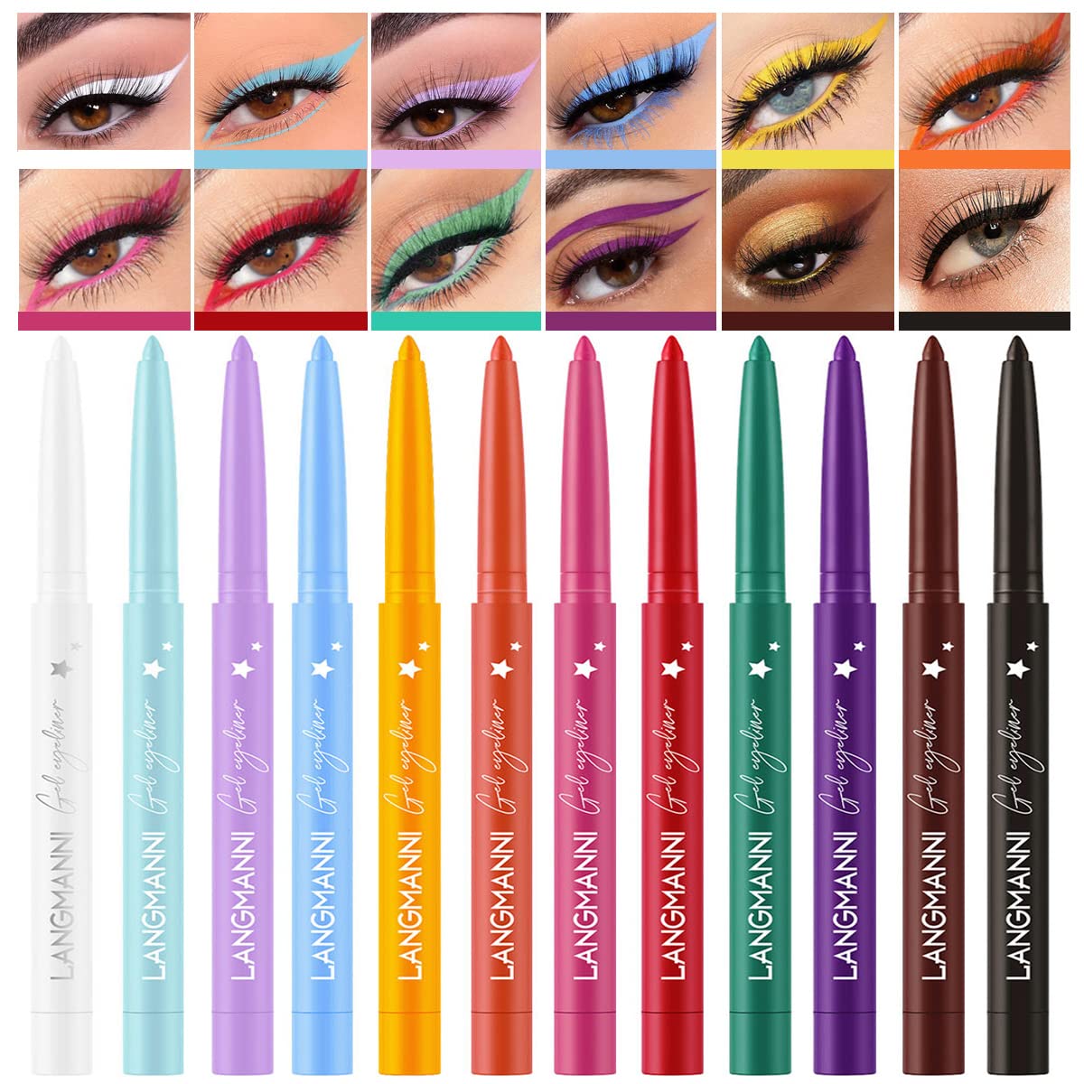 BestLand front packaging showing 12-color set and portability benefit