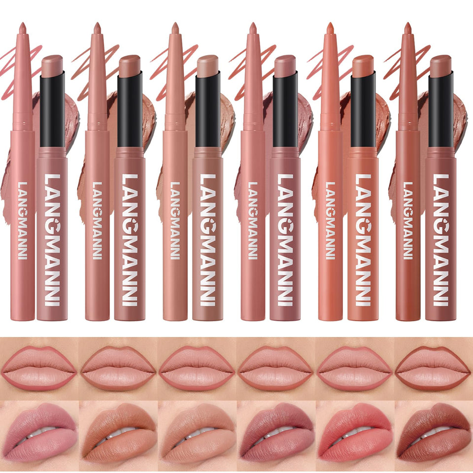 BestLand front packaging showing full nude lip kit for gift-ready presentation