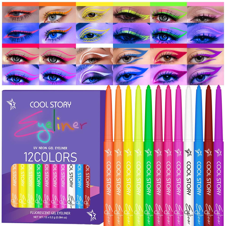 BestLand front packaging showing all twelve neon liners for quick selection