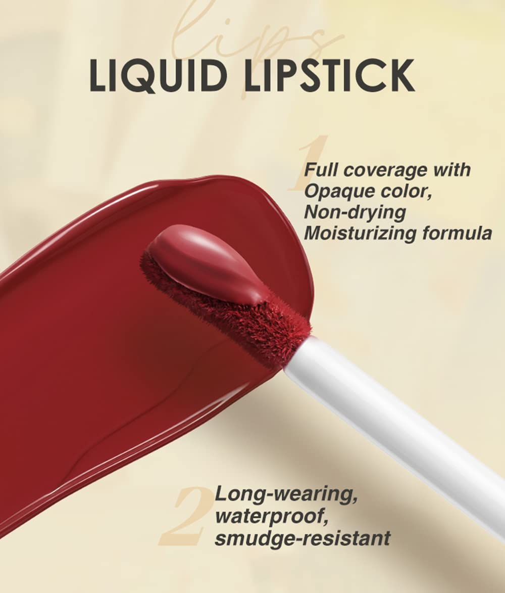 BestLand lip liners aligned to show coordinated shades for precise definition