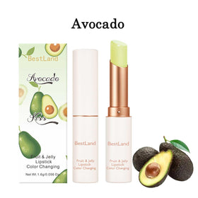 BestLand lipstick held in hand illustrating compact size and travel convenience
