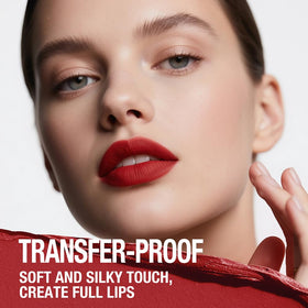 BestLand model wearing True Red showing long-lasting impact