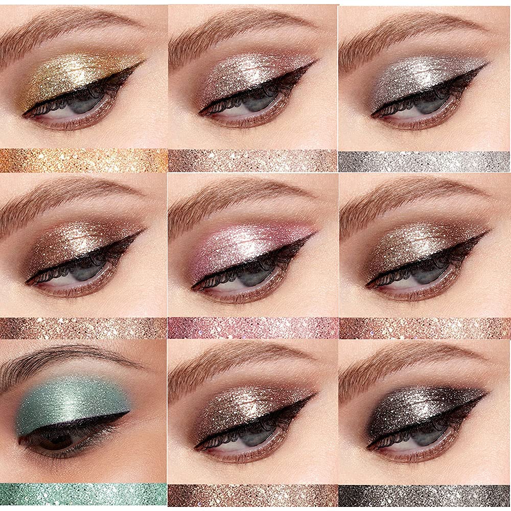 BestLand open palette with arranged shades for mixing and layering
