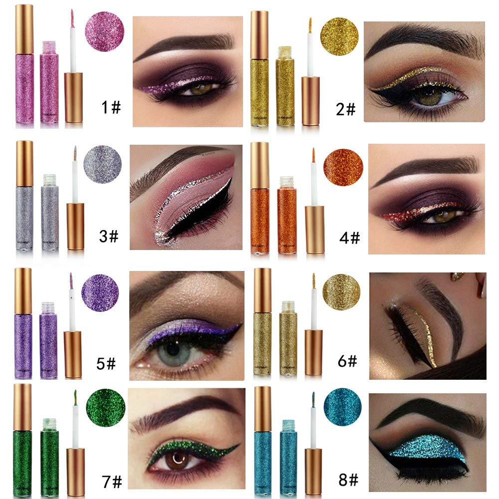 BestLand eyeliner on model demonstrating sharp wing and long-lasting wear