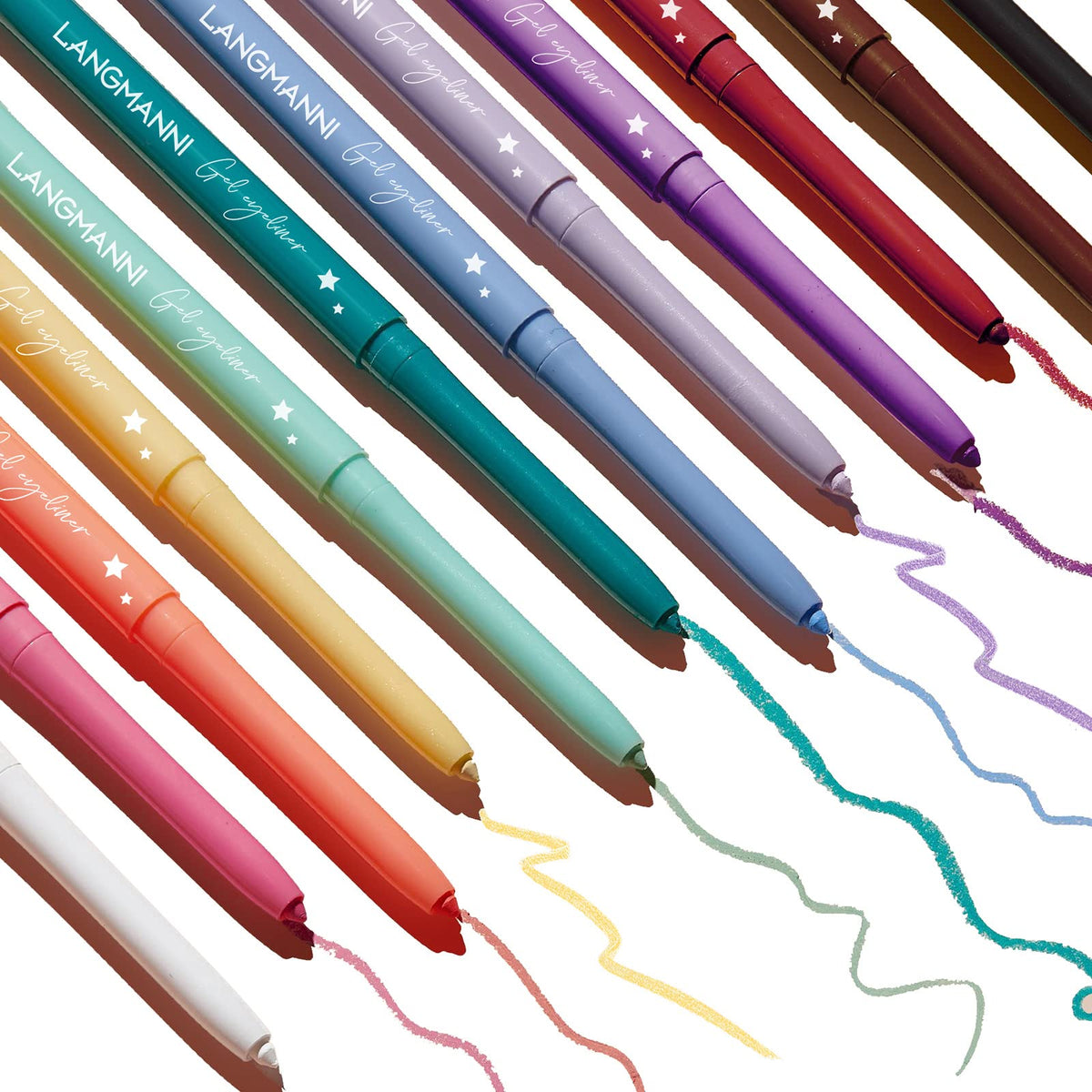 BestLand pencil held in hand showing compact size and travel-friendly benefit