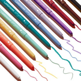 BestLand pencil held in hand showing compact size and travel-friendly benefit