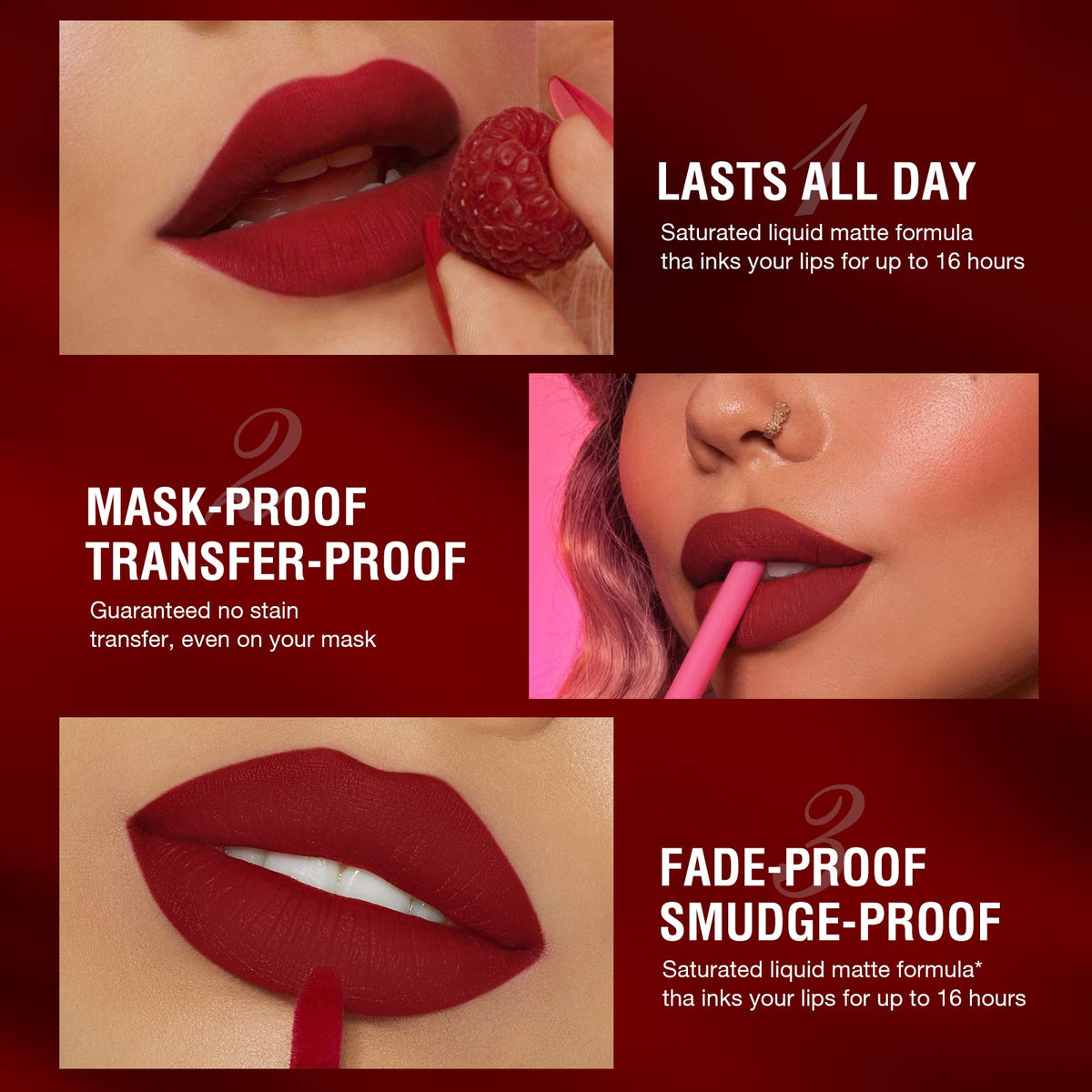 BestLand shade swatches on arm illustrating pigment payoff and variety
