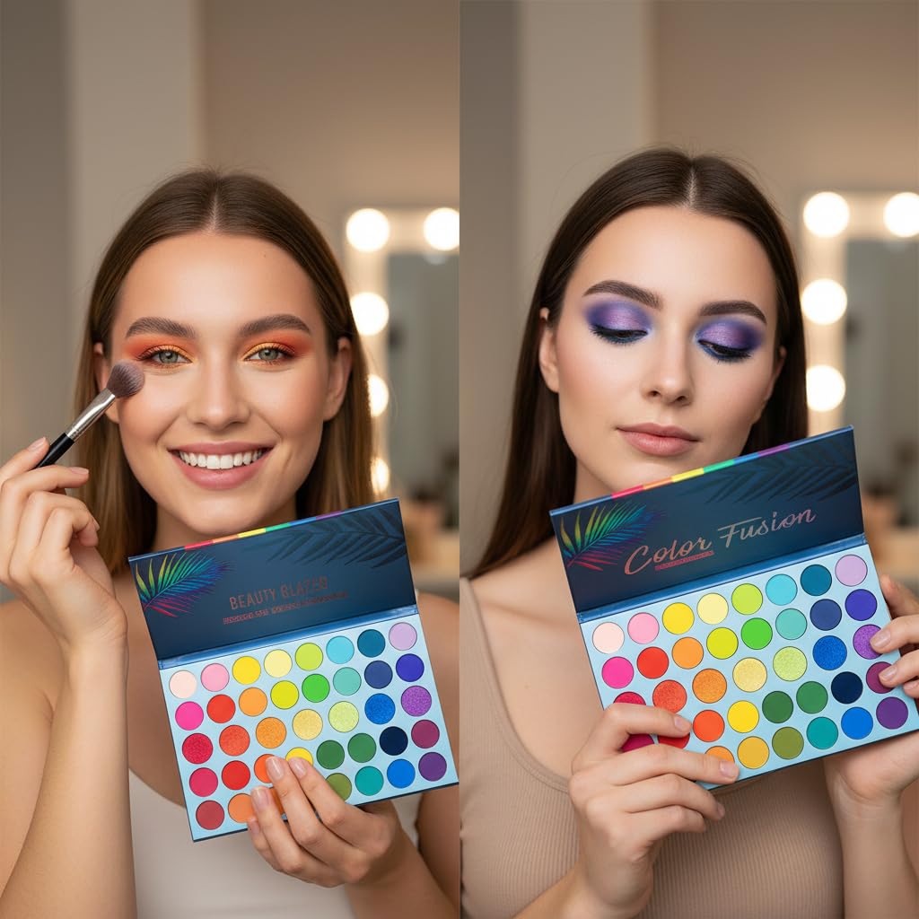 BestLand palette tucked in a travel bag illustrating portability and on-the-go use