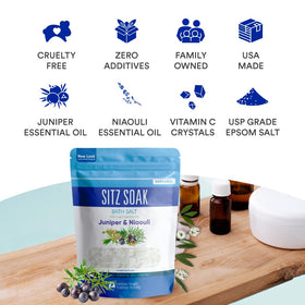 Better Bath Better Body label close-up listing ingredients and origin