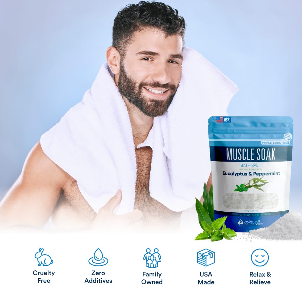 Better Bath Better Body peppermint and eucalyptus oil drop detail adding aroma