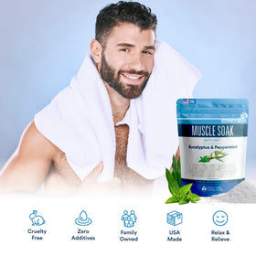 Better Bath Better Body peppermint and eucalyptus oil drop detail adding aroma