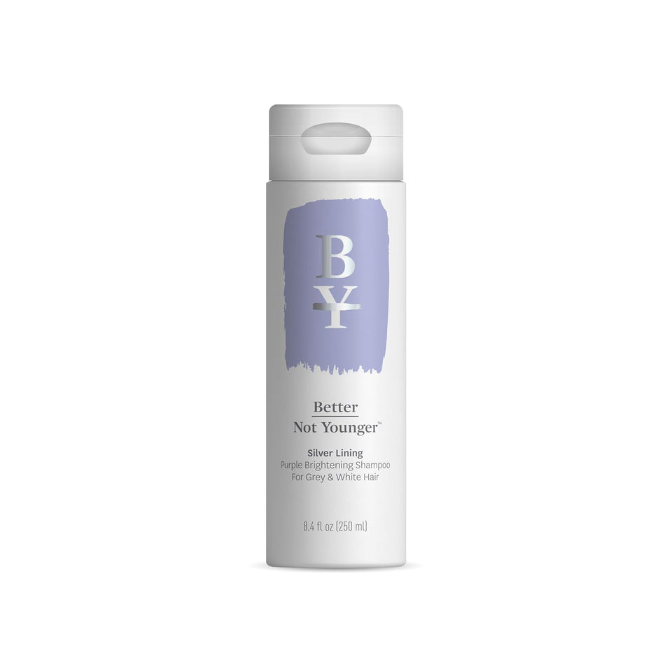 Better Not Younger front packaging shows label and 8.4 fl oz volume benefit