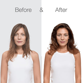 Better Not Younger applied while blow-drying to create root lift and airy volume