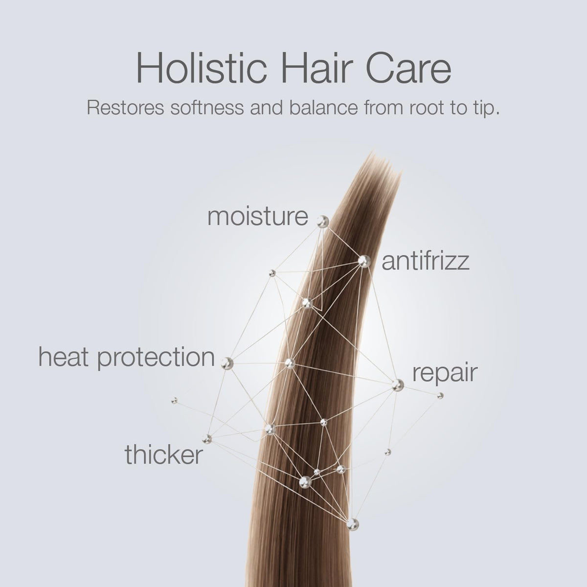 Better Not Younger before and after hair showing increased volume and shine
