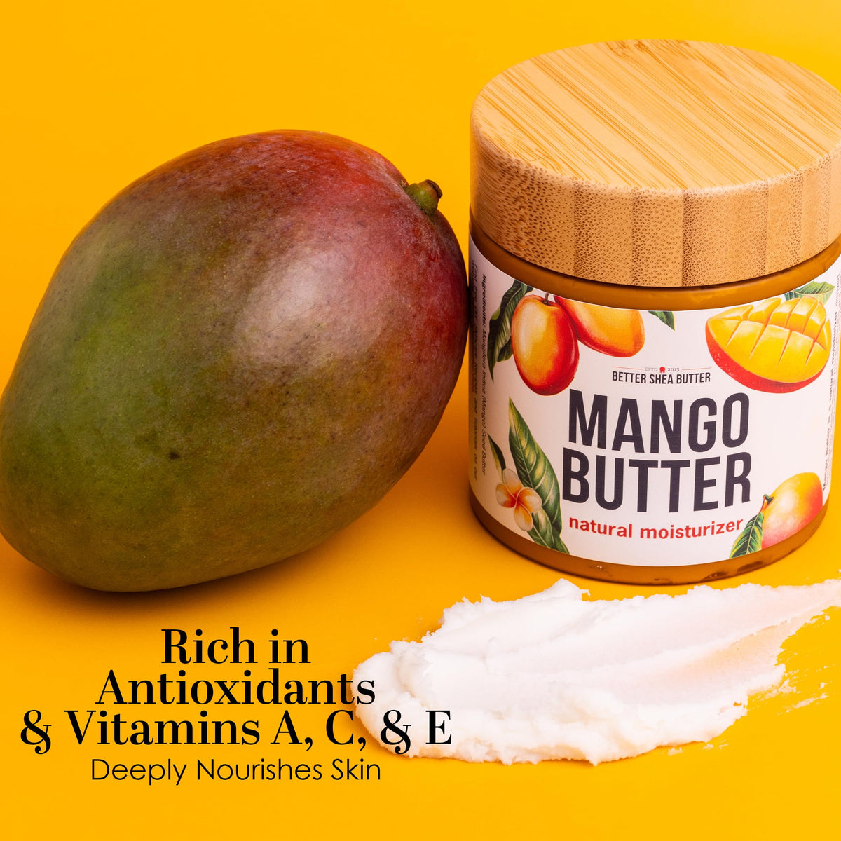 Better Shea Butter blended with shea showing mixing versatility