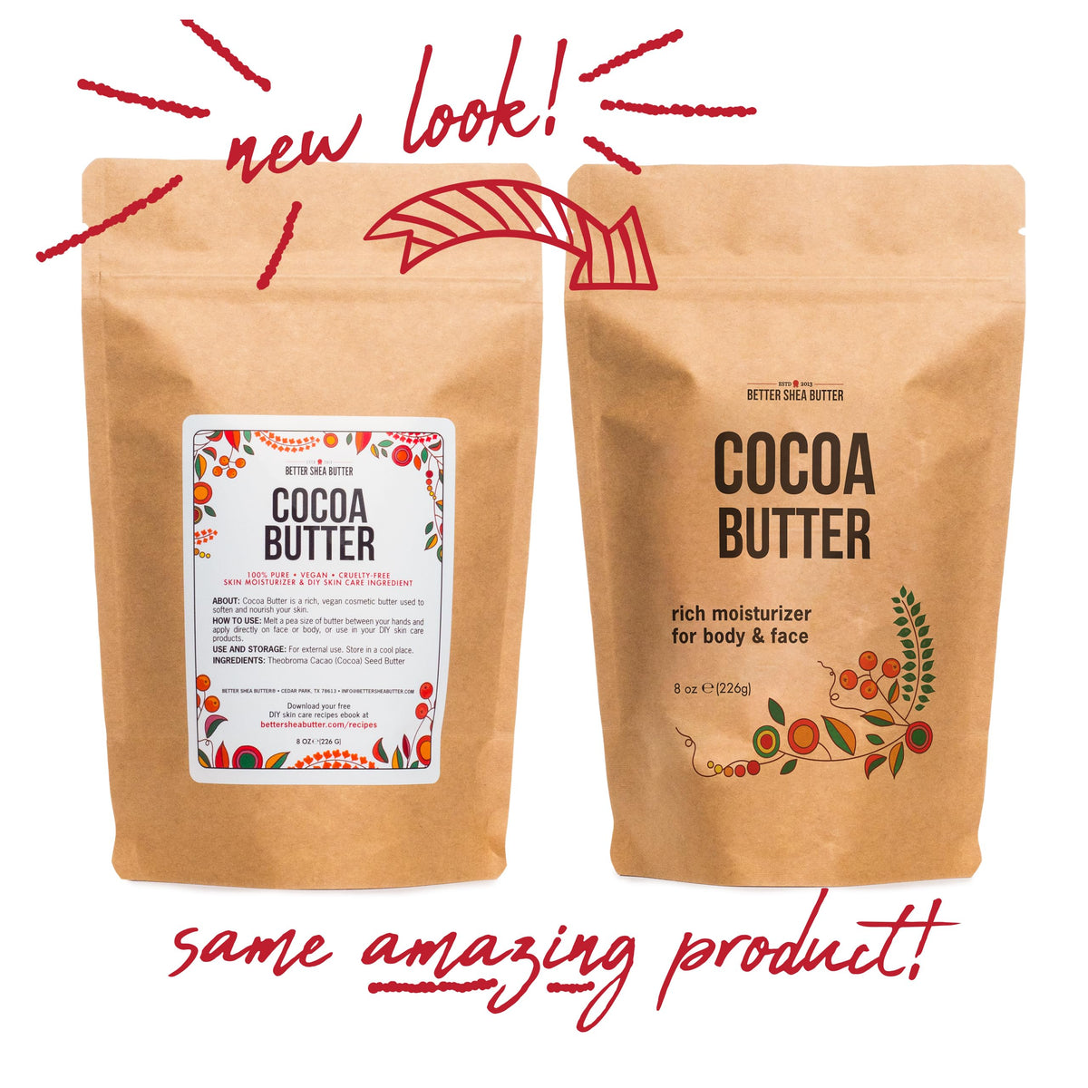 Better Shea Butter used as a chocolate ingredient for baking