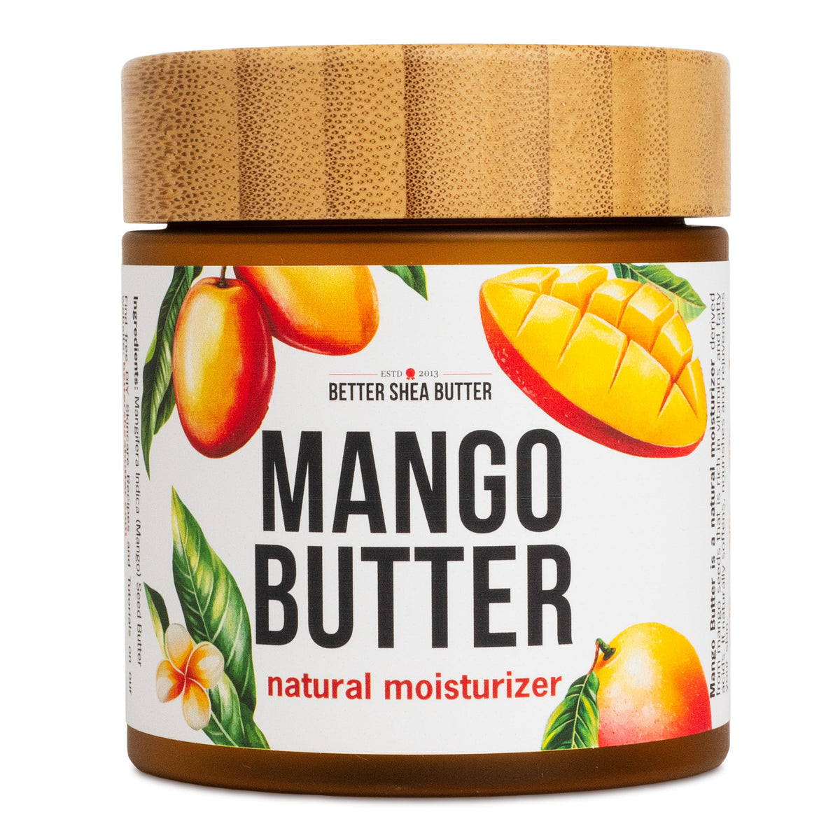 Better Shea Butter jar front showing label and natural 8 oz benefit