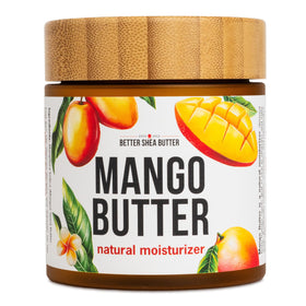 Better Shea Butter jar front showing label and natural 8 oz benefit