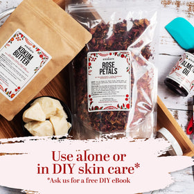 Better Shea Butter kokum applied to hair ends showing shine and frizz control