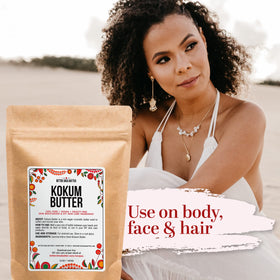 Better Shea Butter kokum melted pool demonstrating quick melt and blendability