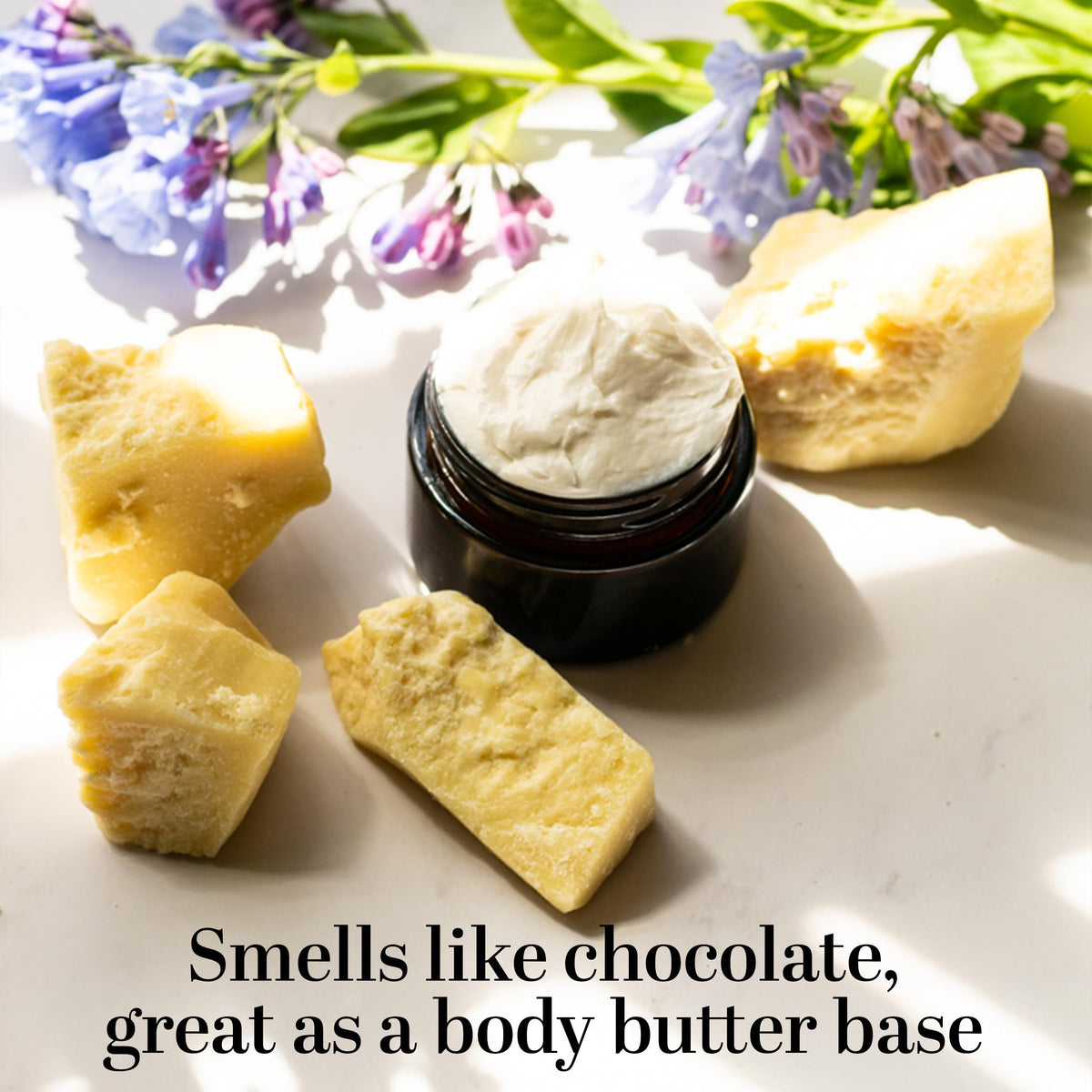 Better Shea Butter resealable pouch label protecting freshness