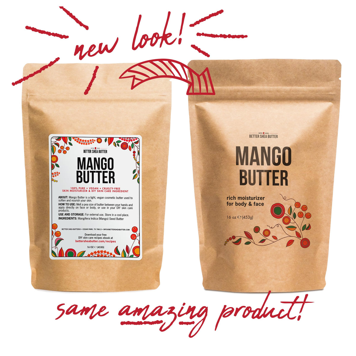 Better Shea Butter applied to textured hair showing improved softness and shine