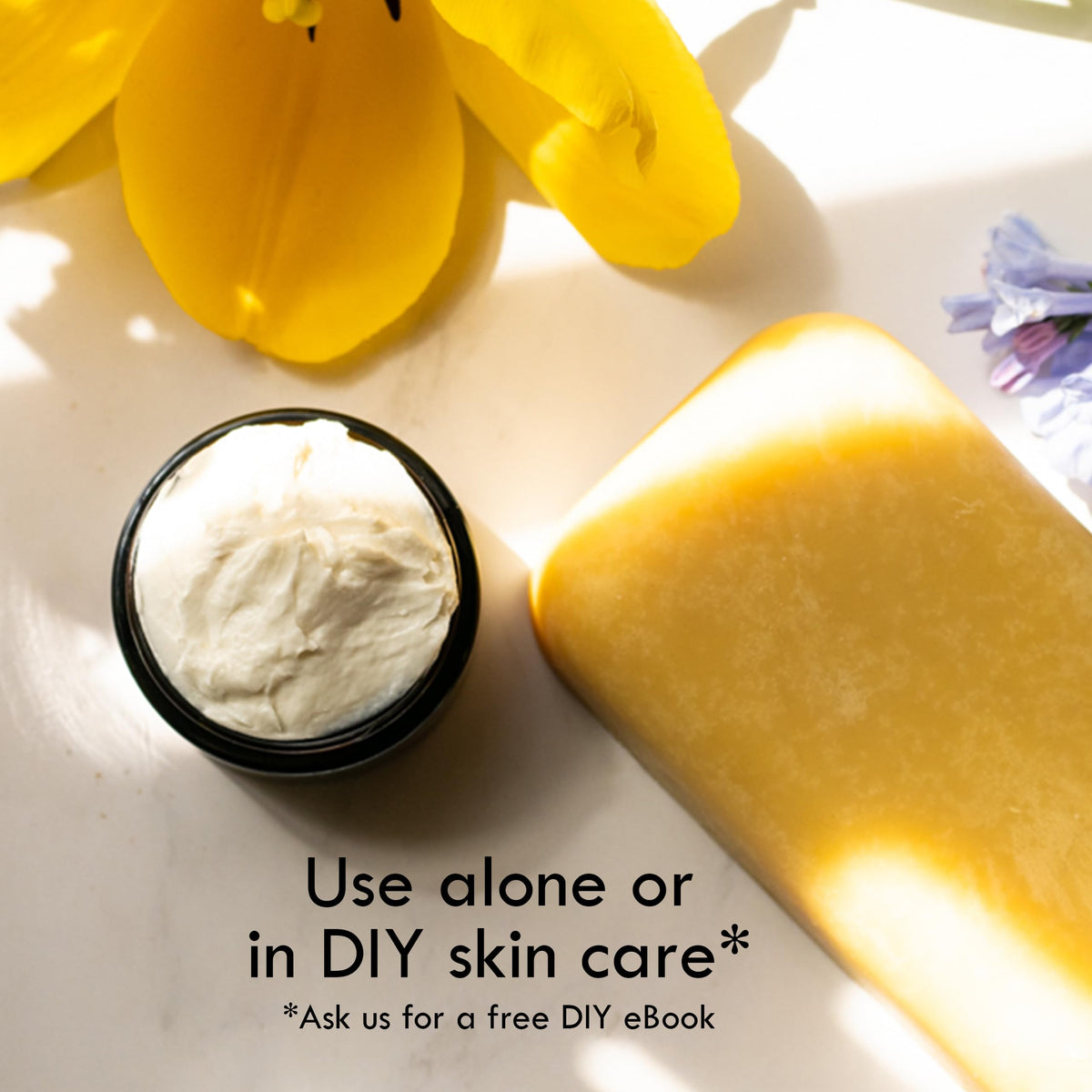 Better Shea Butter melting in hands demonstrating easy absorption
