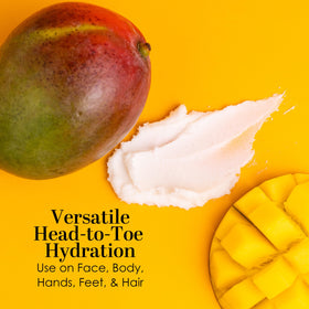 Better Shea Butter creamy mango butter texture close-up highlights smooth consistency