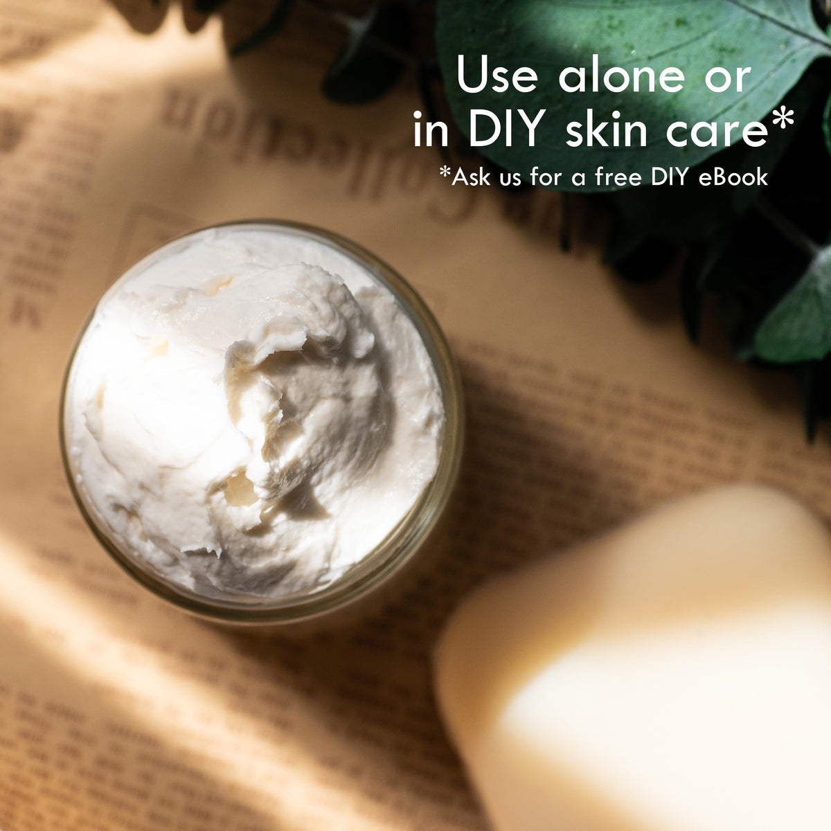 Better Shea Butter whipped into body butter showing easy whipping and spreadability benefit
