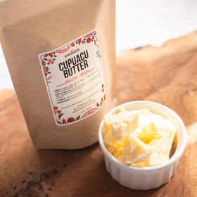 Better Shea Butter applied to elbow illustrating hydration of rough skin