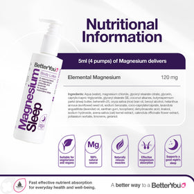 BetterYou lotion texture close-up showing quick-absorbing hydration