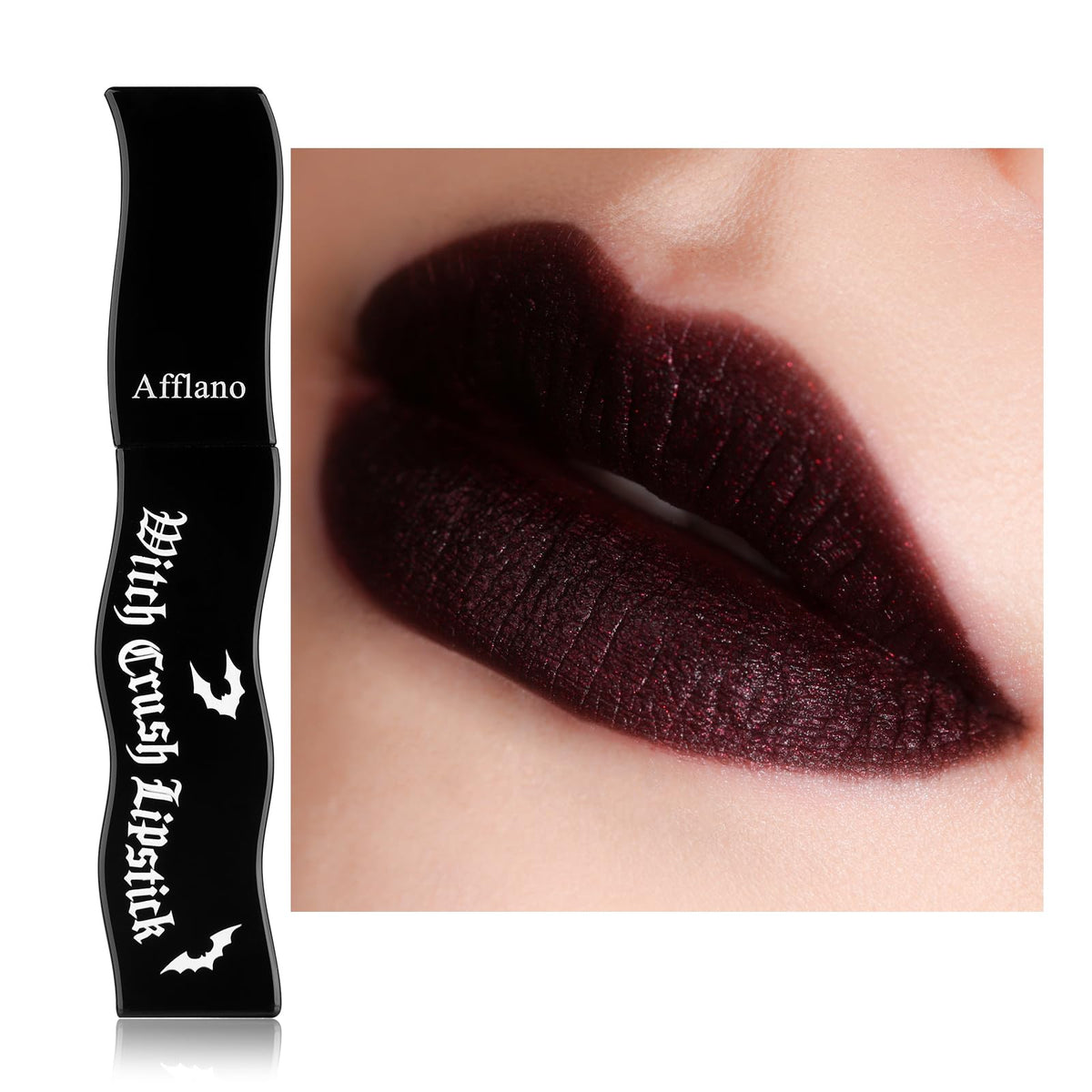 BEUSELF front packaging showing deep matte burgundy shade and sleek tube for bold looks